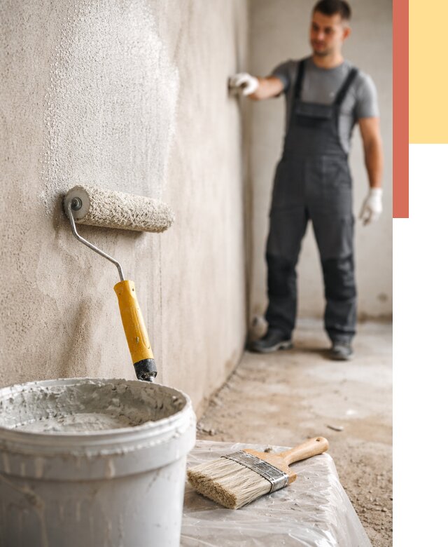 Нанесение бетоноконтакта на стены в Клинцах от 4366 руб. быстро и недорого | ОТДЕЛОЧНИК-Клы