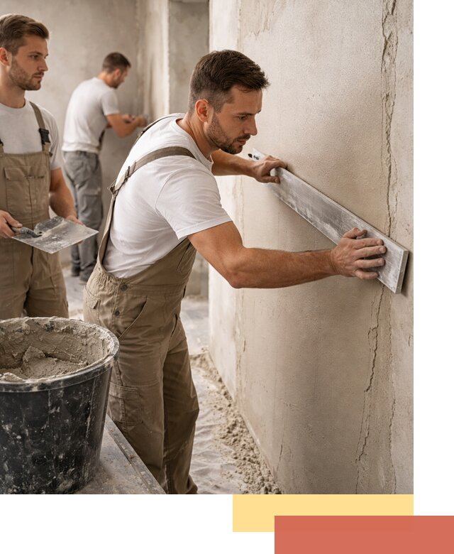 Штукатурка стен без маяков в Клинцах быстро и качественно