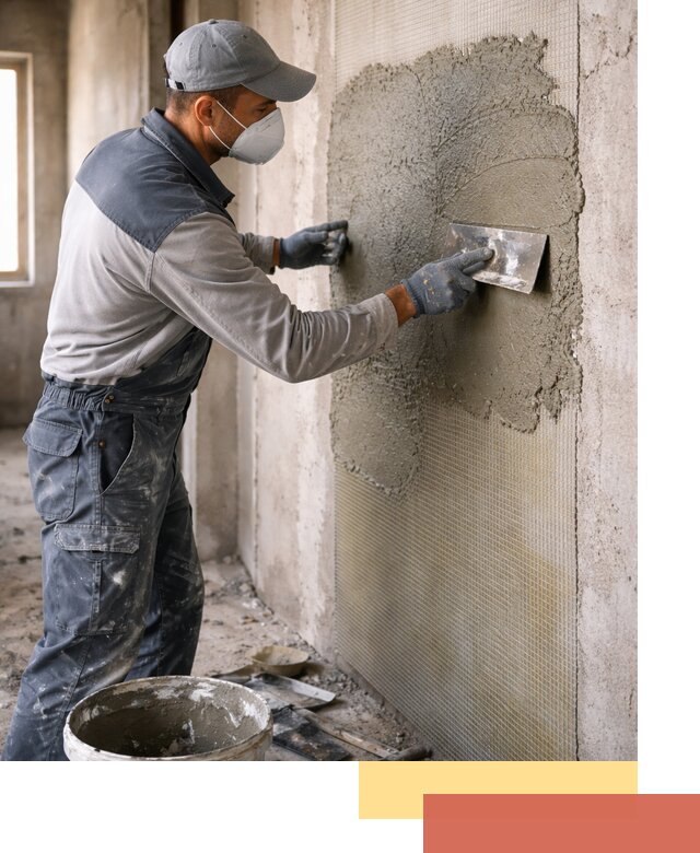 Штукатурка стен по сетке в Клинцах под ключ качественно и быстро