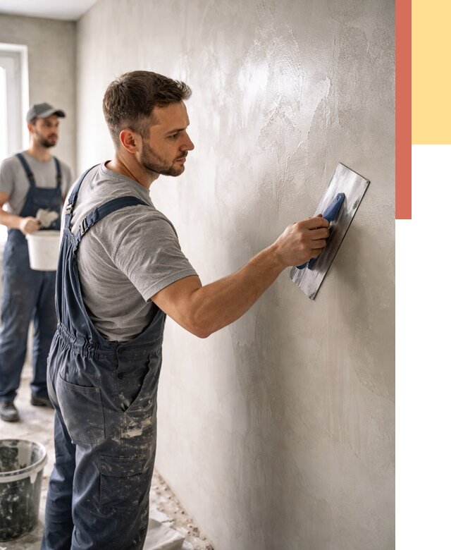 Глянцевание штукатурки стен в Клинцах от 7797 руб. — услуги и затирка | ОТДЕЛОЧНИК-Клы