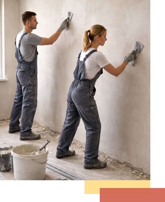 Штукатурка стен под обои в Клинцах профессионально и быстро