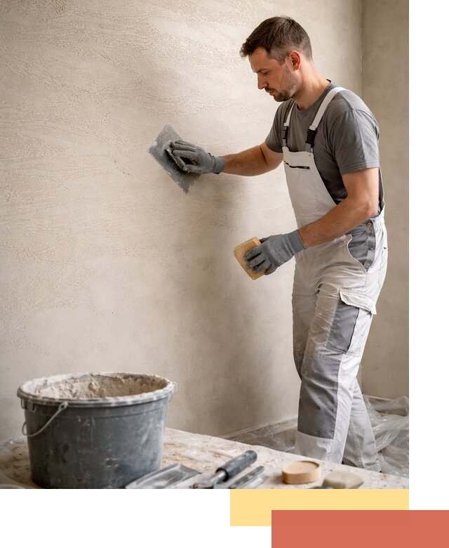 Декоративная штукатурка травертин в Клинцах для стен и потолков