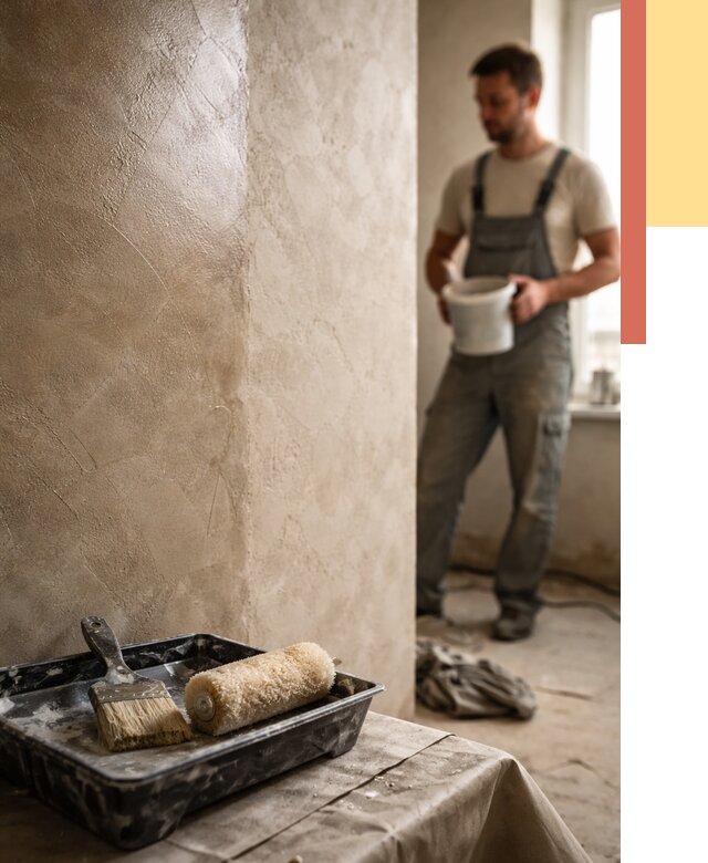 Нанесение воска на штукатурку в Клинцах от 3639 руб. | Услуги ОТДЕЛОЧНИК-Клы