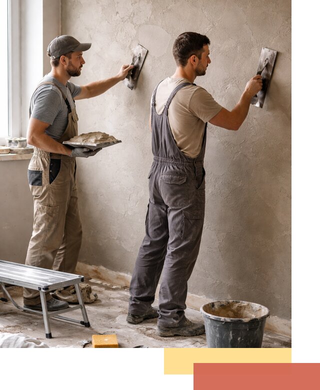 Ремонт декоративной штукатурки и восстановление фактуры в Клинцах