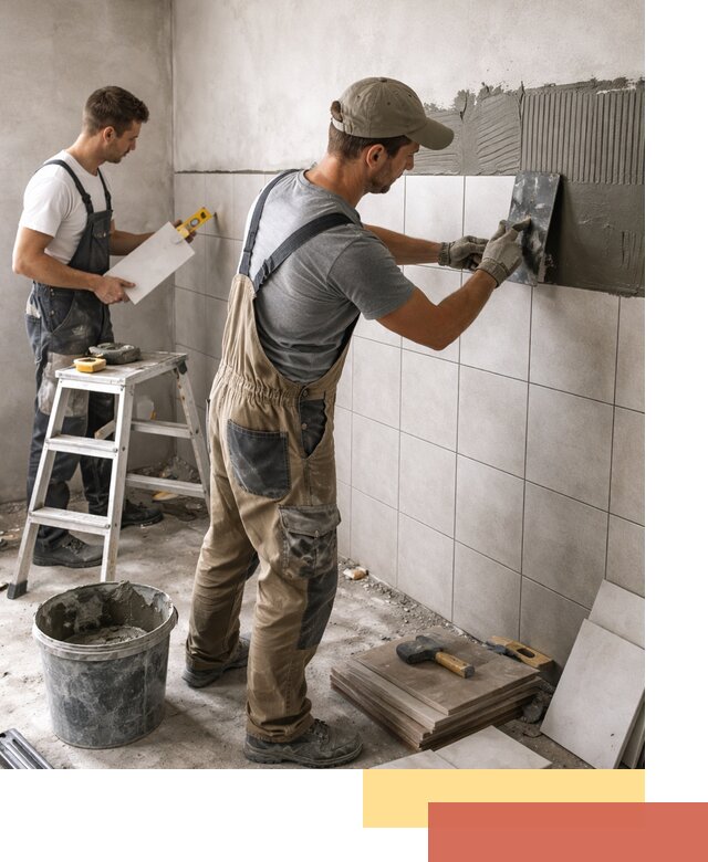 Укладка плитки на стены в Клинцах профессионально и надежно