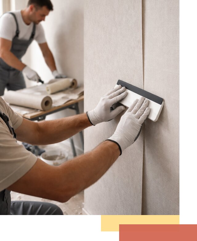 Поклейка обоев под покраску в Клинцах профессионально и быстро