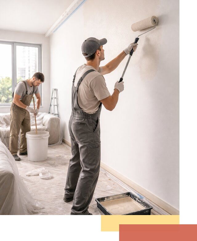 Покраска стен в офисе в Клинцах — быстрый и качественный ремонт