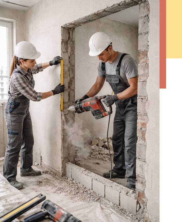 Создание проемов в стенах в Клинцах от 6757 руб. — алмазная резка и расширение | ОТДЕЛОЧНИК-Клы