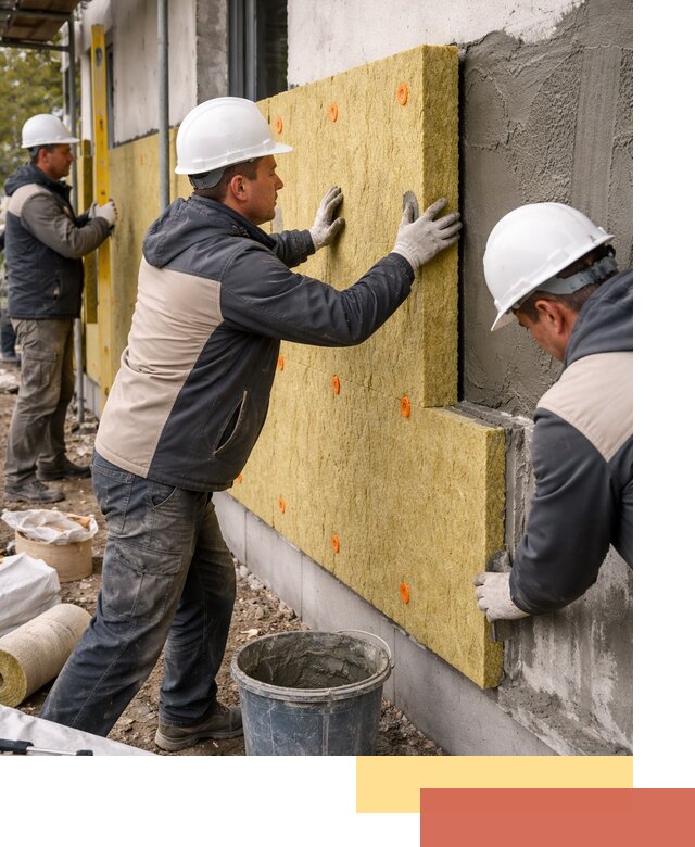 Утепление стен минватой в Клинцах — тепло и звукоизоляция