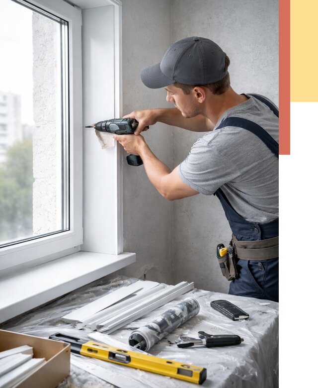 Установка пластиковых откосов в Клинцах от 2339 руб. | ОТДЕЛОЧНИК-Клы монтаж, быстро и недорого