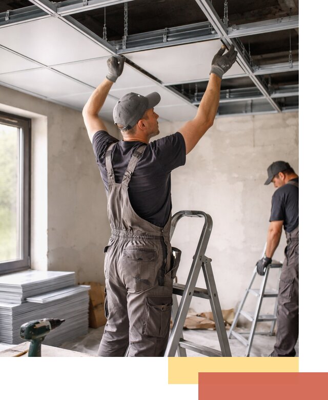 Монтаж кассетного потолка в Клинцах качественно и быстро