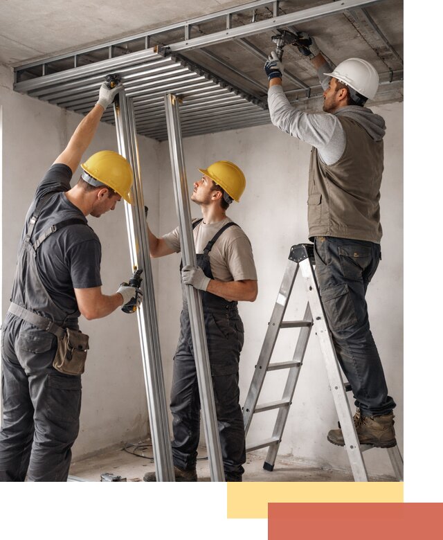 Монтаж реечного потолка под ключ в Клинцах