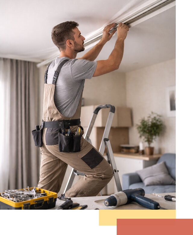 Ремонт натяжных потолков в Клинцах — качественно и оперативно