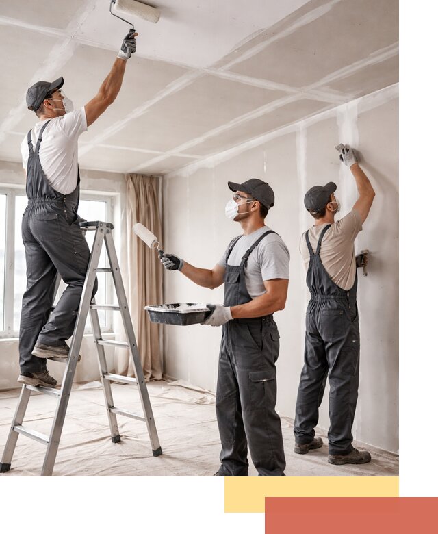 Покраска потолка из гипсокартона в Клинцах качественно и недорого