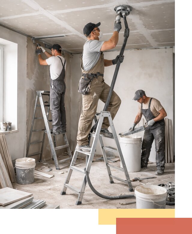 Ремонт потолка из гипсокартона в Клинцах: быстрый и качественный монтаж