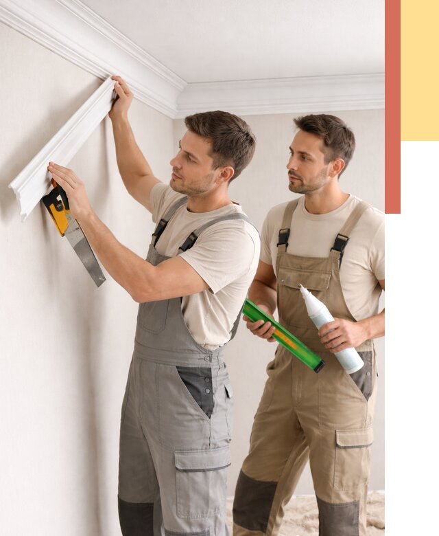 Монтаж потолочного плинтуса в Клинцах от 2391 руб. — быстро и недорого | ОТДЕЛОЧНИК-Клы